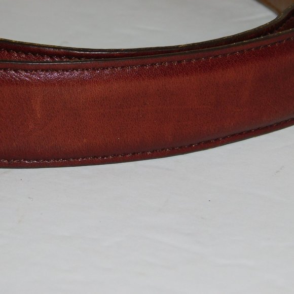 Allen Edmonds Belt Fully Leather Lined Handcrafted In USA - Picture 3 of 7